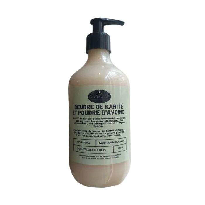 BODY GOOD SAVON LIQUIDE BEURRE DE KARITE ET POUDRE AVOINE 250ML