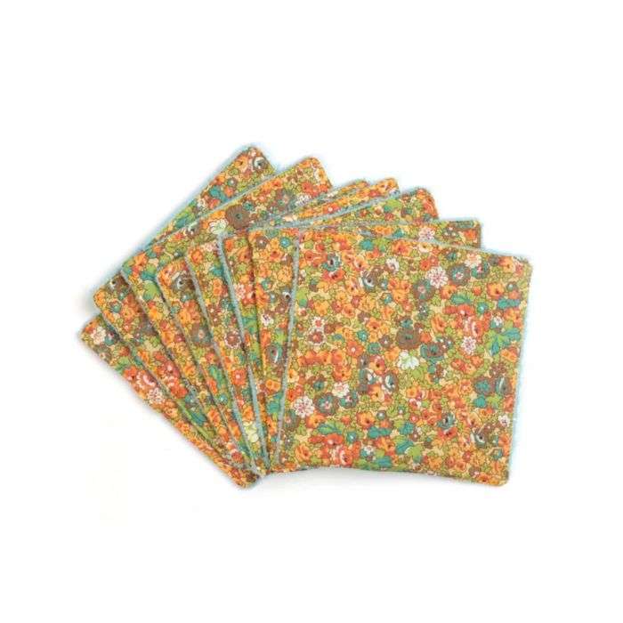 BAMBIDOU 8 LINGETTES ORANGE EMMA LIBERTY BAMBIDOU 8 LINGETTES ORANGE EMMA LIBERTY