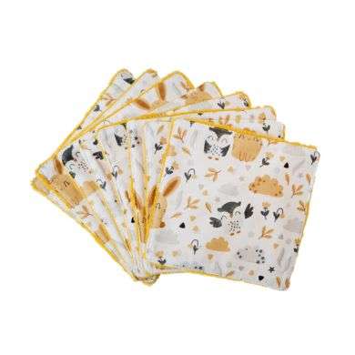 BAMBIDOU 8 LINGETTES LAVABLES LAPINOU BAMBIDOU 8 LINGETTES LAVABLES LAPINOU