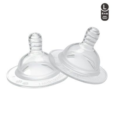 TWISTSHAKE TETINE ANTI COLIQUE LARGE 2X L 4+M TWISTSHAKE TETINE ANTI COLIQUE LARGE 2X L 4+M