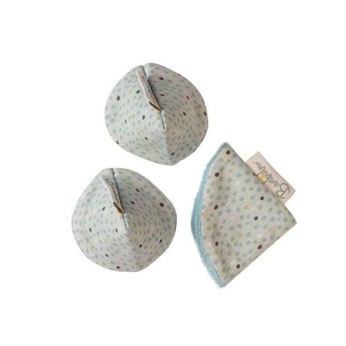 BAMBIDOU LOT DE 3 TIPI PIPI POIS BLEU BAMBIDOU LOT DE 3 TIPI PIPI POIS BLEU