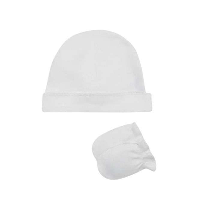BAMBIDOU ENSEMBLE BONNET ET MOUFLES BEBE BAMBIDOU ENSEMBLE BONNET ET MOUFLES BEBE