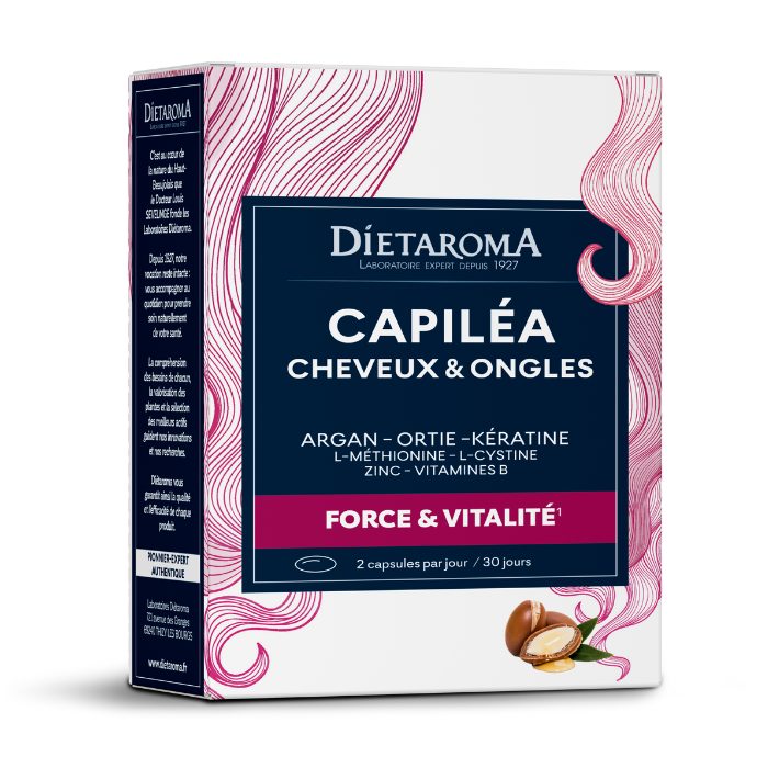 DIETAROMA CAPILEA FORTI CHEVEUX ET ONGLES 60 CAPSULES DIETAROMA CAPILEA FORTI CHEVEUX ET ONGLES 60 CAPSULES