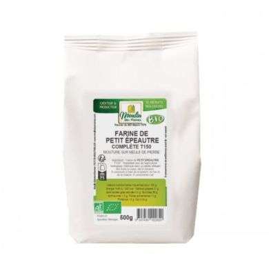 MOULIN DES MOINES BIO FARINE DE PETIT EPEAUTRE COMPLETE T 150 - 500G MOULIN DES MOINES BIO FARINE DE PETIT EPEAUTRE COMPLETE T 150 - 500G