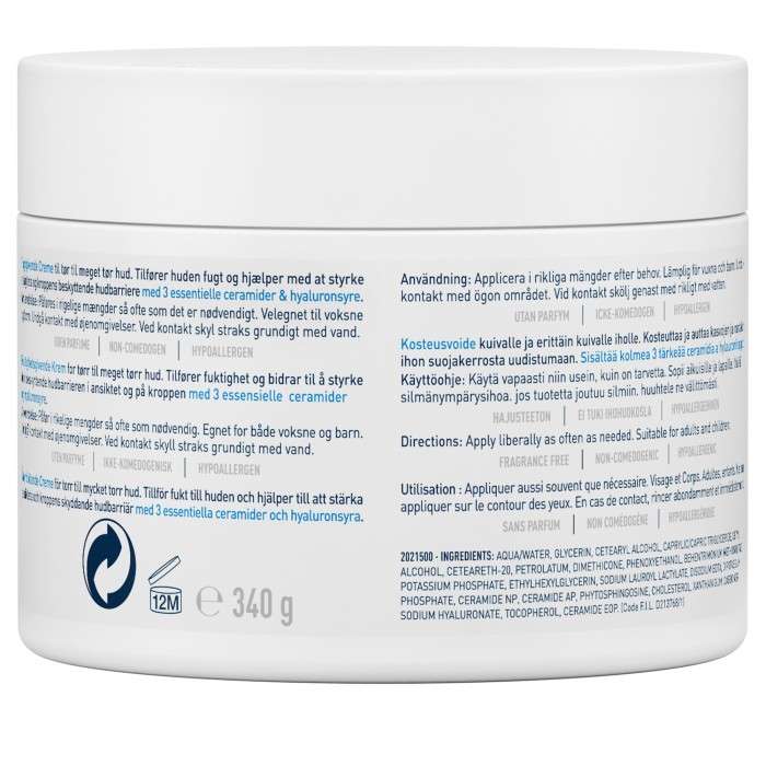 CERAVE BAUME HYDRATANT 340G CERAVE BAUME HYDRATANT 340G