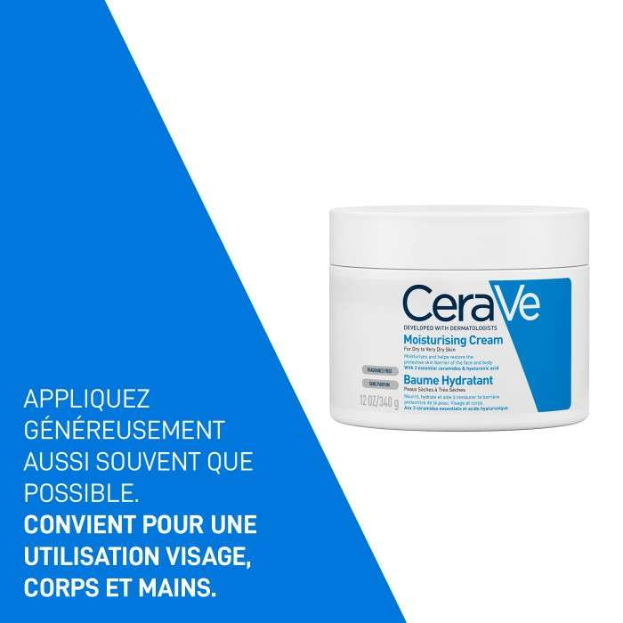 CERAVE BAUME HYDRATANT 340G CERAVE BAUME HYDRATANT 340G