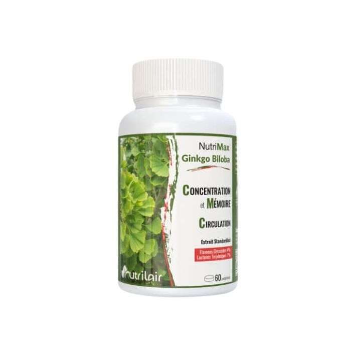 NUTRIMAX GINKGO BILOBA 60 COMPRIMES