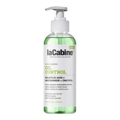 LA CABINE OIL CONTROL NETTOYANT VISAGE SALICYLIC ACID+NIACINAMID+ZINC PCA 250 ML LA CABINE OIL CONTROL NETTOYANT VISAGE SALICYLIC ACID+NIACINAMID+ZINC PCA 250 ML