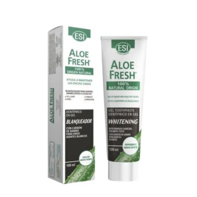 ESI ALOE FRESH DENTIFRICE BLANCHISSANT CHARBON BAMBOO 100 ML ESI ALOE FRESH DENTIFRICE BLANCHISSANT CHARBON BAMBOO 100 ML