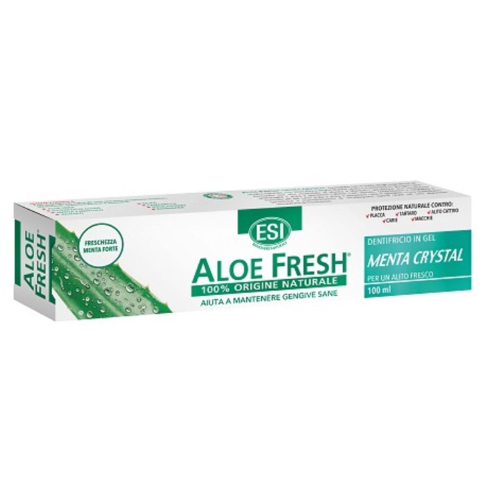 ALOE FRESH DENTIFRICE CRYSTAL MINT HALAINE FRAICHE 100 ML ALOE FRESH DENTIFRICE CRYSTAL MINT HALAINE FRAICHE 100 ML