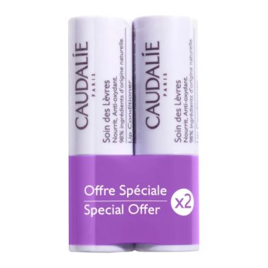 CAUDALIE VINOTHERAPIST DUO STICK LEVRE LOT DE 2 X 4.5 G CAUDALIE VINOTHERAPIST DUO STICK LEVRE LOT DE 2 X 4.5 G