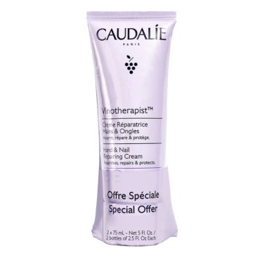 CAUDALIE VINOTHERAPIST CREME REPARATRICE MAINS LOT DE 2X75 ML CAUDALIE VINOTHERAPIST CREME REPARATRICE MAINS LOT DE 2X75 ML