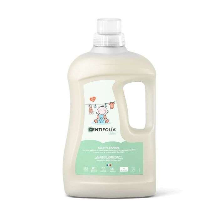 CENTIFOLIA LESSIVE LIQUIDE NEUTRE BEBE 1,5L CENTIFOLIA LESSIVE LIQUIDE NEUTRE BEBE 1,5L