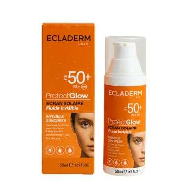 ECLADERM LUXE PROTECT GLOW ECRAN SOLAIRE SPF50 + FLUIDE INVISIBLE 50ML ECLADERM LUXE PROTECT GLOW ECRAN SOLAIRE SPF50 + FLUIDE INVISIBLE 50ML