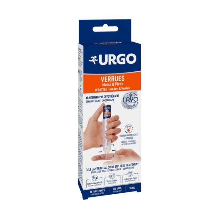URGO VERRUES MAINS ET PIEDS TRAITEMENT PAR CRYOTHERAPIE 38 ML URGO VERRUES MAINS ET PIEDS TRAITEMENT PAR CRYOTHERAPIE 38 ML