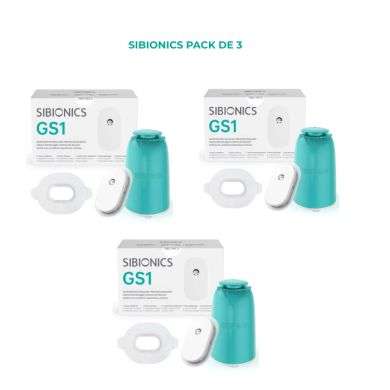 SIBIONICS GS1 GESTIONNAIRE DE DIABETE PACK DE 3