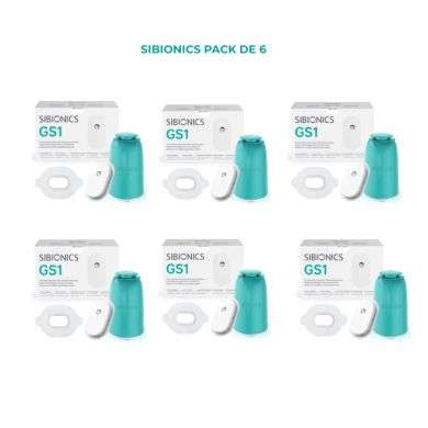 SIBIONICS GS1 GESTIONNAIRE DE DIABETE PACK DE 6