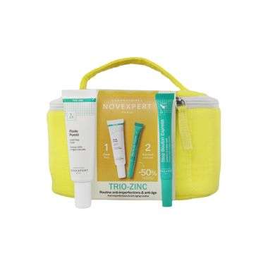 NOVEXPERT COFFRET ROUTINE ANTI IMPERFECTION TROUSSE TRIO ZINC NOVEXPERT COFFRET ROUTINE ANTI IMPERFECTION TROUSSE TRIO ZINC