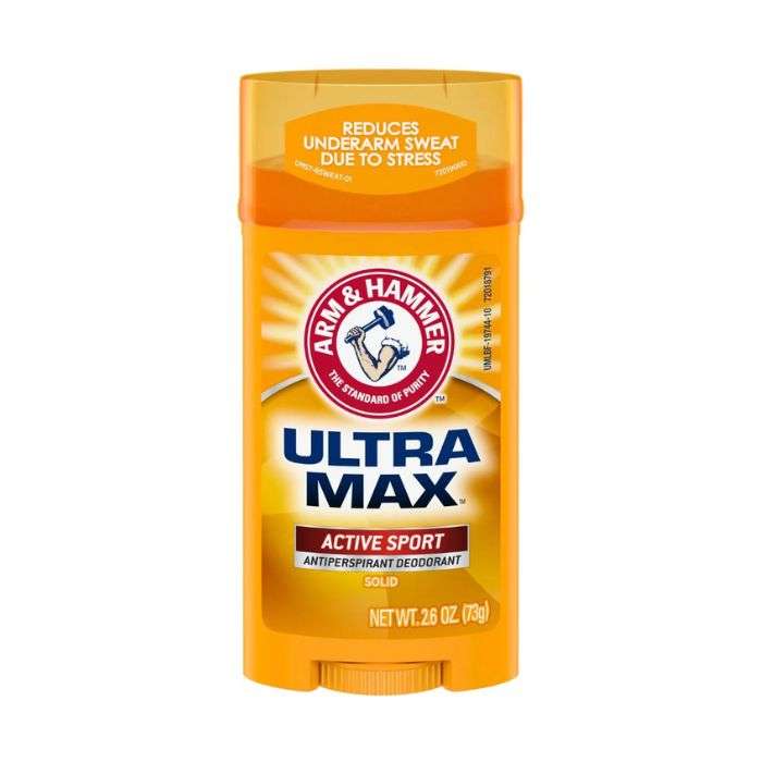 ARM AND HAMMER ULTRA MAX ACTIVE SPORT DEODORANT SOLID 73G ARM AND HAMMER ULTRA MAX ACTIVE SPORT DEODORANT SOLID 73G