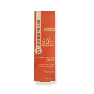 SUN DEFENSE FLUIDE SOLAIRE SPF 50+ TEINTE CLAIR 50ML SUN DEFENSE FLUIDE SOLAIRE SPF 50+ TEINTE CLAIR 50ML