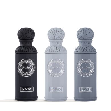 GISSAH GRAPHITE SET 3X 50 ML GISSAH GRAPHITE SET 3X 50 ML