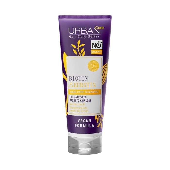 URBAN CARE SHAMPOOING FORTIFIANT ANTICHUTE BIOTINE ET KERATINE 250 ML URBAN CARE SHAMPOOING FORTIFIANT ANTICHUTE BIOTINE ET KERATINE 250 ML