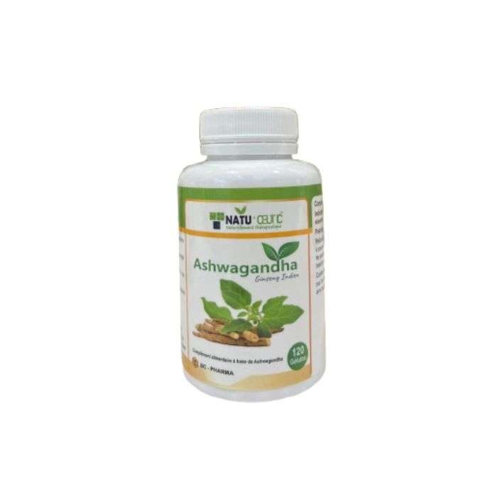 BC PHARMA NATUCEUTIC ASHWAGANDHA 120 GELULES BC PHARMA NATUCEUTIC ASHWAGANDHA 120 GELULES