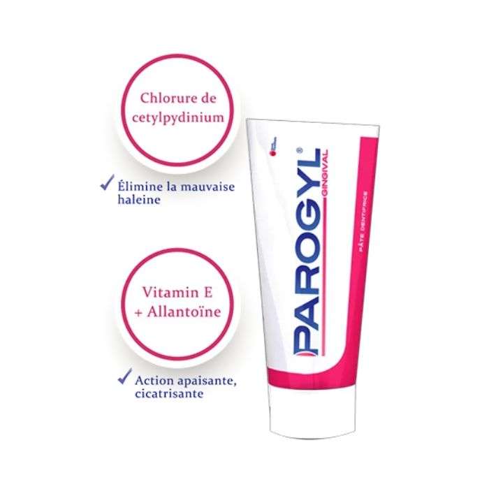 PAROGYL GINGIVAL PATE DENTIFRICE 75 ML PAROGYL GINGIVAL PATE DENTIFRICE 75 ML
