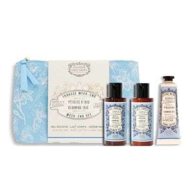 PANIER DES SENS TROUSSE WEEK END PETALES D'IRIS PANIER DES SENS TROUSSE WEEK END PETALES D'IRIS