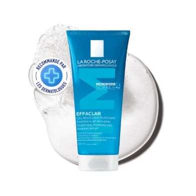 LA ROCHE POSAY EFFACLAR GEL MOUSSANT PURIFIANT PEAUX GRASSE ET SENSIBLES 200 ML LA ROCHE POSAY EFFACLAR GEL MOUSSANT PURIFIANT PEAUX GRASSE ET SENSIBLES 200 ML