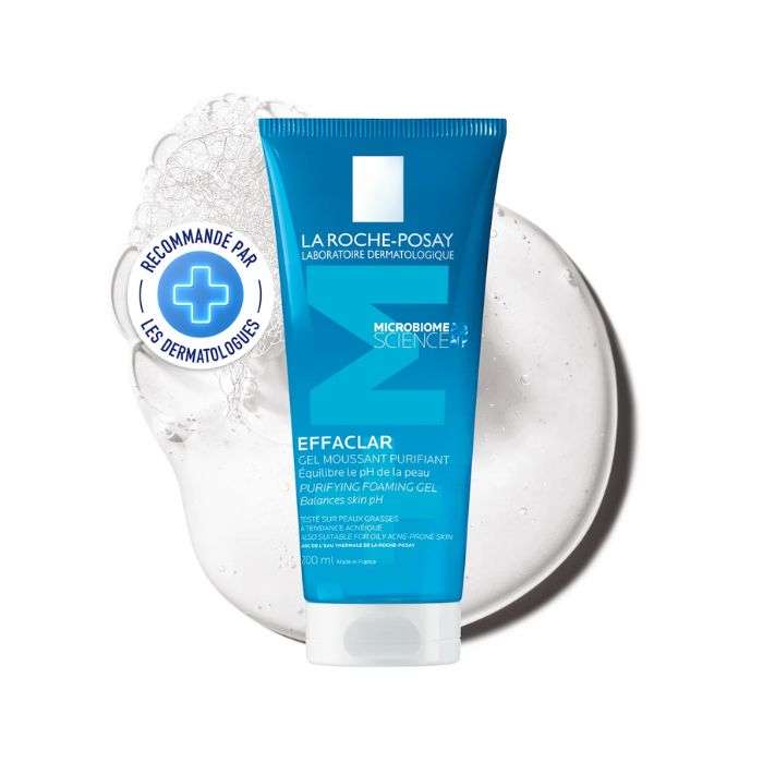 LA ROCHE POSAY EFFACLAR GEL MOUSSANT PURIFIANT PEAUX GRASSE ET SENSIBLES 200 ML LA ROCHE POSAY EFFACLAR GEL MOUSSANT PURIFIANT PEAUX GRASSE ET SENSIBLES 200 ML