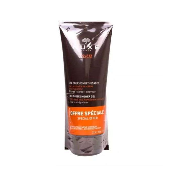 NUXE PROMO MEN GEL DOUCHE MULTI USAGES 200 ML + GEL DOUCHE 100ML OFFERT  NUXE PROMO MEN GEL DOUCHE MULTI USAGES 200 ML + GEL DOUCHE 100ML OFFERT