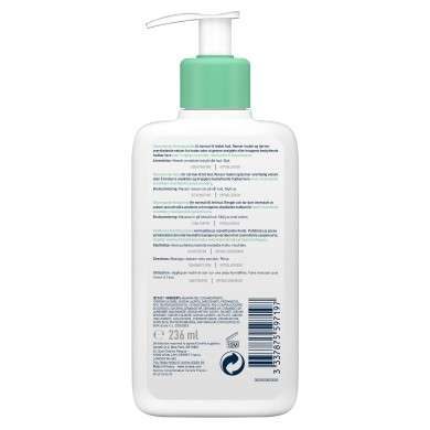 CERAVE GEL MOUSSANT PEAUX NORMALES A GRASSES 236 ML CERAVE GEL MOUSSANT PEAUX NORMALES A GRASSES 236 ML