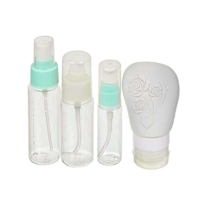 UNIVERSPARADISCOUNT PACK 4 BOUTEILLES DE VOYAGE CREME + SPRAY  UNIVERSPARADISCOUNT PACK 4 BOUTEILLES DE VOYAGE CREME + SPRAY