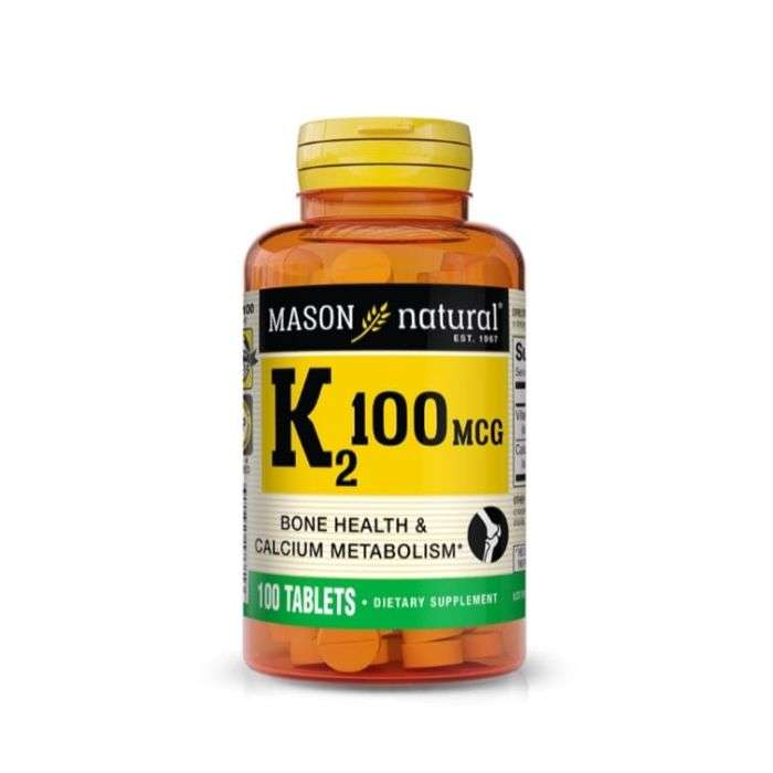MASON NATURAL K2 100MCG 100 TABLETS MASON NATURAL K2 100MCG 100 TABLETS
