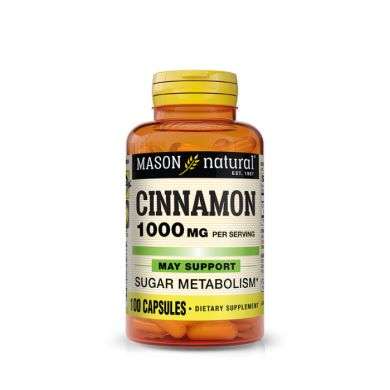 MASON NATURAL CINNAMON 1000MG 100 CAPSULES MASON NATURAL CINNAMON 1000MG 100 CAPSULES