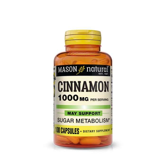 MASON NATURAL CINNAMON 1000MG 100 CAPSULES