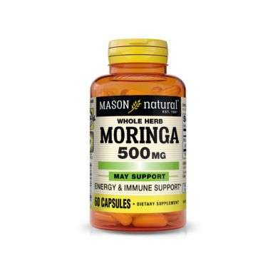 MASON NATURAL MORINGA 500MG 60 CAPSULES MASON NATURAL MORINGA 500MG 60 CAPSULES
