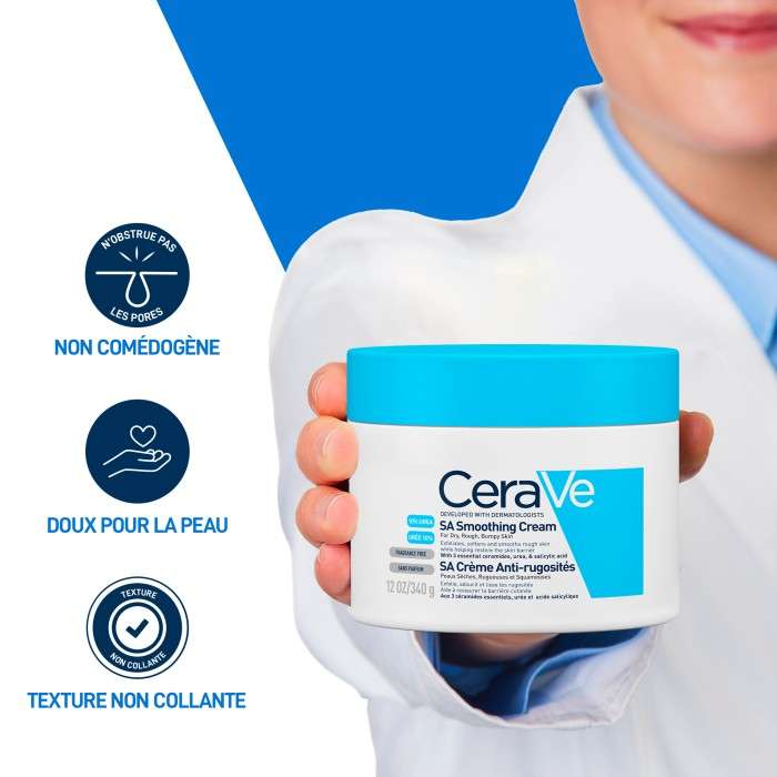 CERAVE SA CREME ANTI RUGOSITE 340G CERAVE SA CREME ANTI RUGOSITE 340G