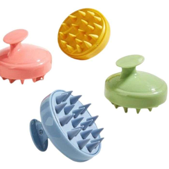 BROSSE DE MASSAGE CHEVEUX MULTICOLORES  BROSSE DE MASSAGE CHEVEUX MULTICOLORES