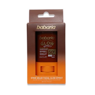 BABARIA GLOW EFFECT SPF50+ STICK SOLAIRE VISAGE 20 ML BABARIA GLOW EFFECT SPF50+ STICK SOLAIRE VISAGE 20 ML