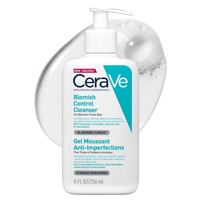 CERAVE GEL MOUSSANT ANTI IMPERFECTIONS 236 ML+ GEL BLEMISH 3ML OFFERT CERAVE GEL MOUSSANT ANTI IMPERFECTIONS 236 ML+ GEL BLEMISH 3ML OFFERT