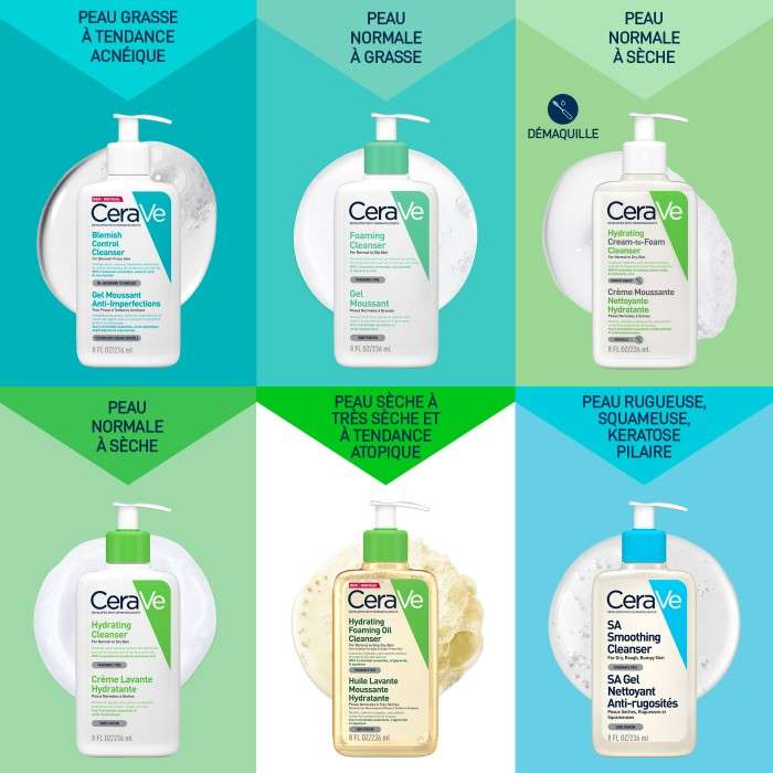 CERAVE GEL MOUSSANT ANTI IMPERFECTIONS 236 ML+ GEL BLEMISH 3ML OFFERT CERAVE GEL MOUSSANT ANTI IMPERFECTIONS 236 ML+ GEL BLEMISH 3ML OFFERT