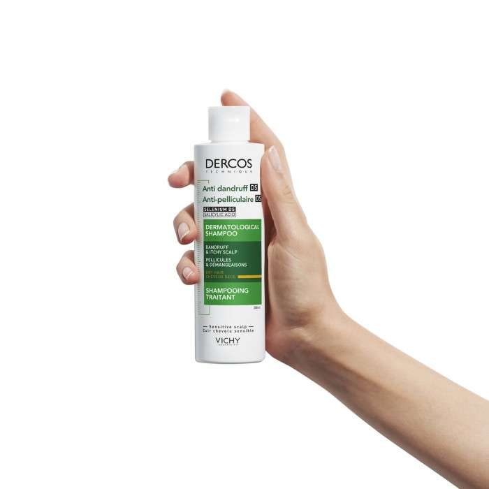 VICHY DERCOS SHAMPOING ANTI PELLICULAIRE DS CHEVEUX SECS 200 ML