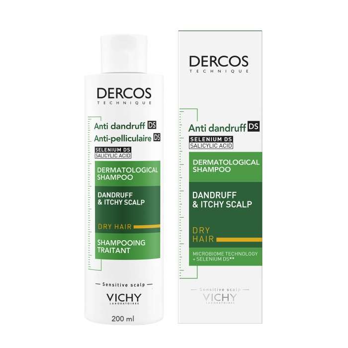 VICHY DERCOS SHAMPOING ANTI PELLICULAIRE DS CHEVEUX SECS 200 ML VICHY DERCOS SHAMPOING ANTI PELLICULAIRE DS CHEVEUX SECS 200 ML