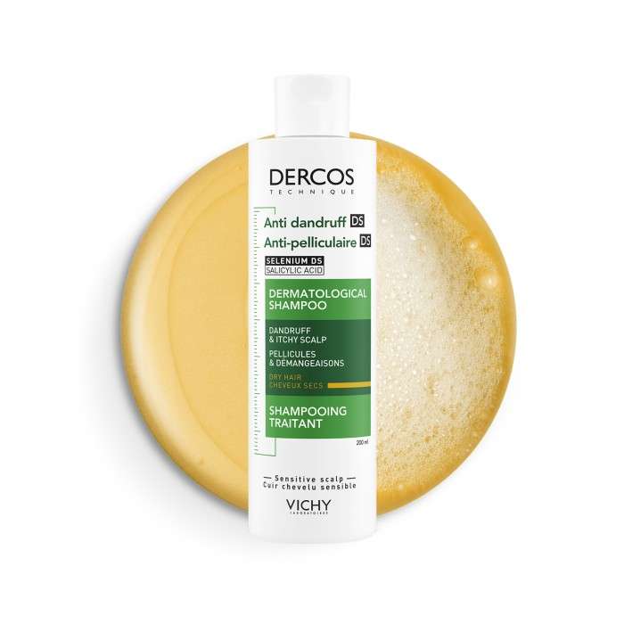 VICHY DERCOS SHAMPOING ANTI PELLICULAIRE DS CHEVEUX SECS 200 ML VICHY DERCOS SHAMPOING ANTI PELLICULAIRE DS CHEVEUX SECS 200 ML