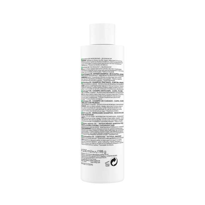 VICHY DERCOS SHAMPOING ANTI PELLICULAIRE CHEVEUX NORMAUX A GRAS 200 ML VICHY DERCOS SHAMPOING ANTI PELLICULAIRE CHEVEUX NORMAUX A GRAS 200 ML