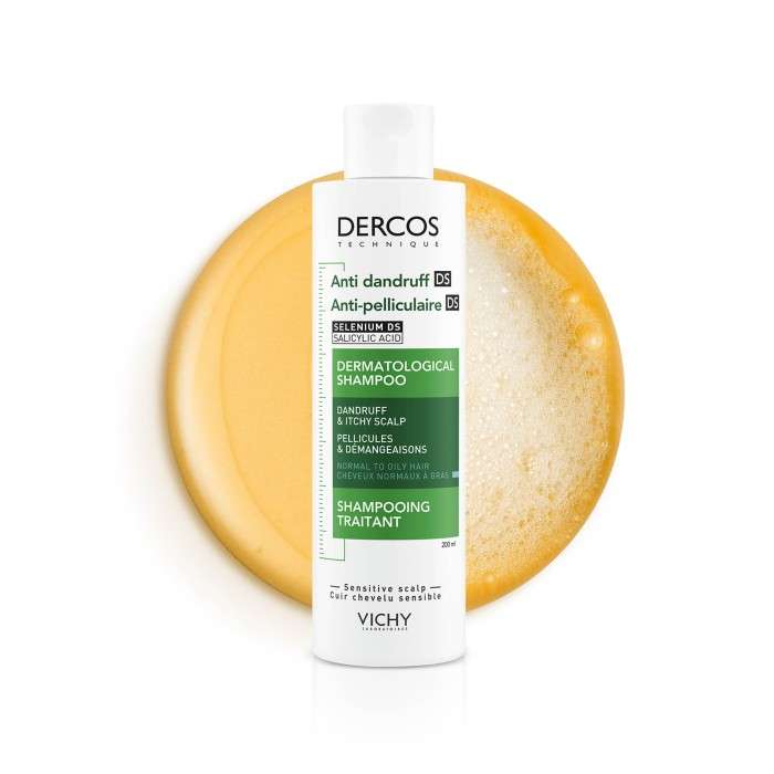 VICHY DERCOS SHAMPOING ANTI PELLICULAIRE CHEVEUX NORMAUX A GRAS 200 ML VICHY DERCOS SHAMPOING ANTI PELLICULAIRE CHEVEUX NORMAUX A GRAS 200 ML