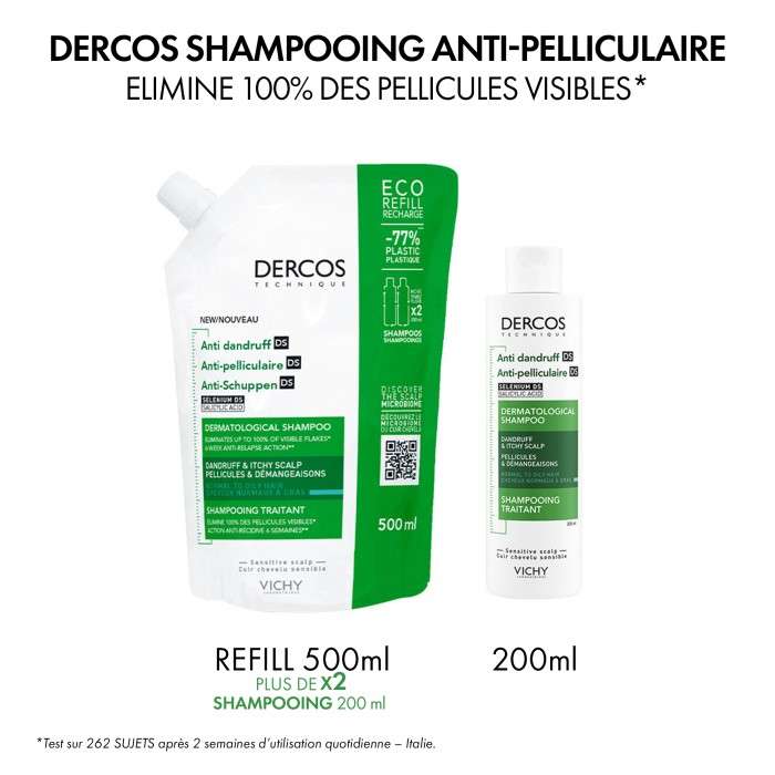 VICHY DERCOS SHAMPOING ANTI PELLICULAIRE CHEVEUX NORMAUX A GRAS 200 ML VICHY DERCOS SHAMPOING ANTI PELLICULAIRE CHEVEUX NORMAUX A GRAS 200 ML