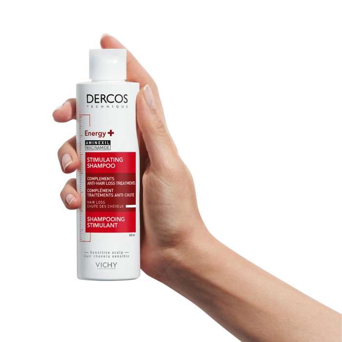 VICHY DERCOS TECHNIQUE ENERGY + SHAMPOING STIMULANT ANTI CHUTE 200 ML